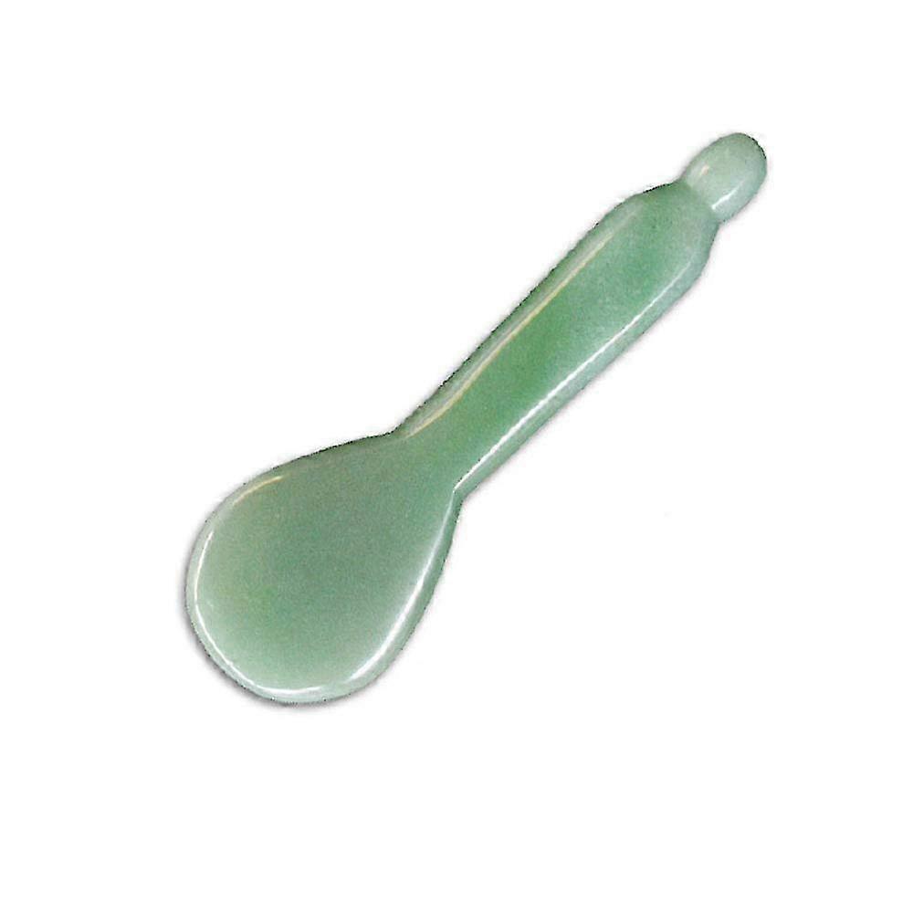 Jade Gua Sha Massage Tools Facial Tool Natural Green Gua Sha Anti Aging Facial Skin SPA for Rejuvenate Skin Anti-wrinkle Anti Aging