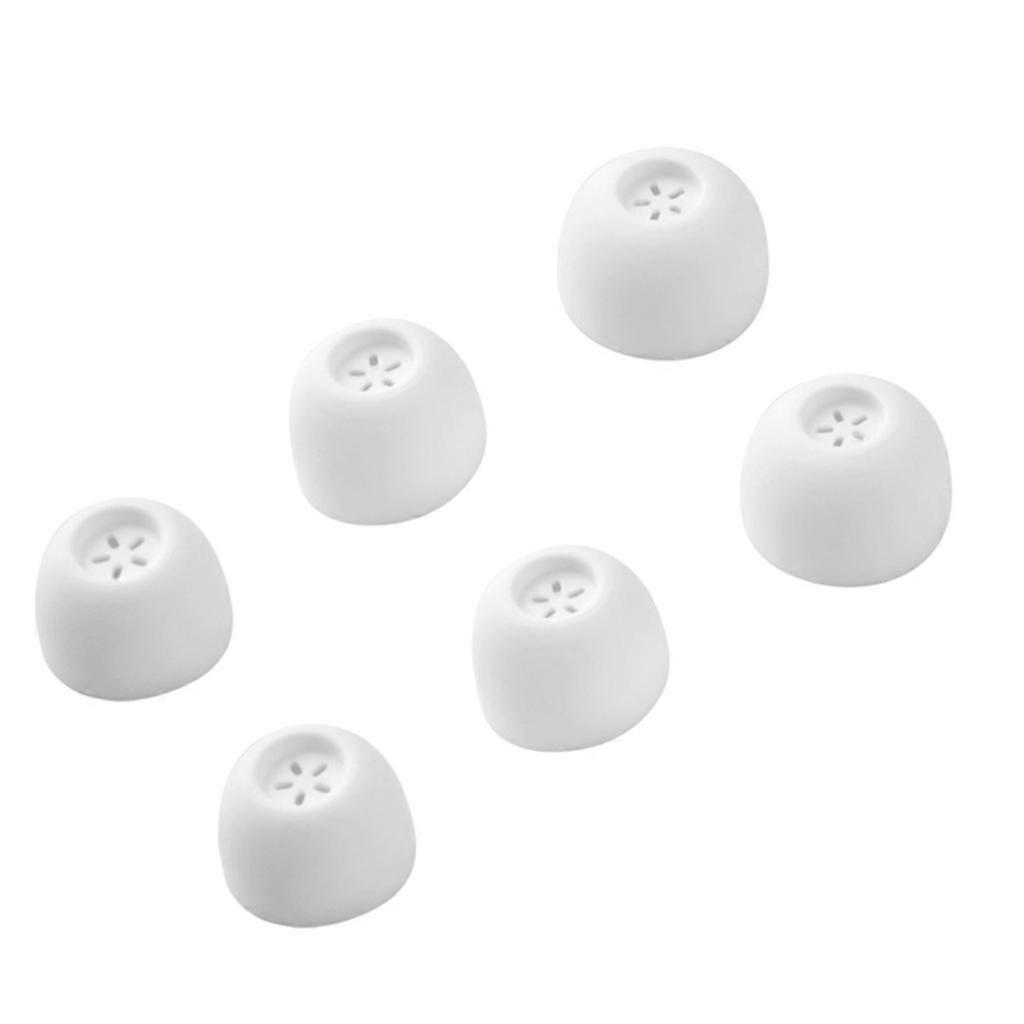 Soft Clear Silicone Replacement Eartips Earbud Cushions EarPads for Buds 4