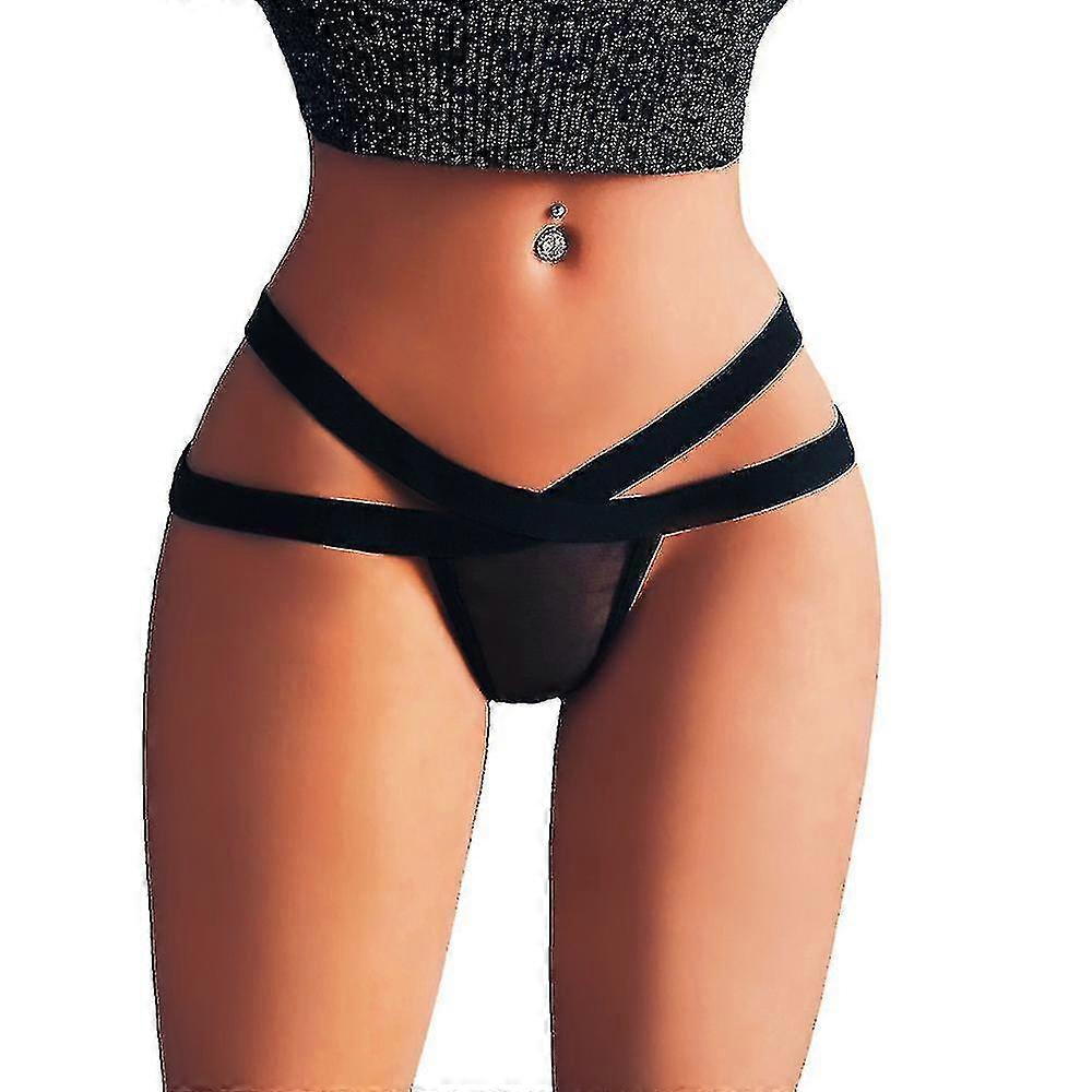 Women Sexy Lingerie G-string Mesh Briefs Underwear Panties T String Thongs