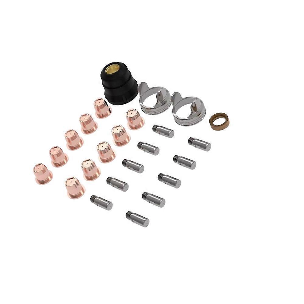 IPT40 24pcs Plasma Cutting Torch Tip Electrode Consumables For CUT-65DS