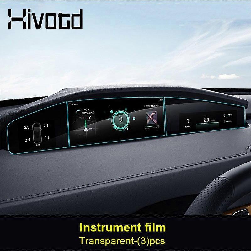 Tempered Glass Navigation Film GPS Screen Protector Dashboard Interior Car Sticker Accessories For Changan Uni-k Unik 2021-2023