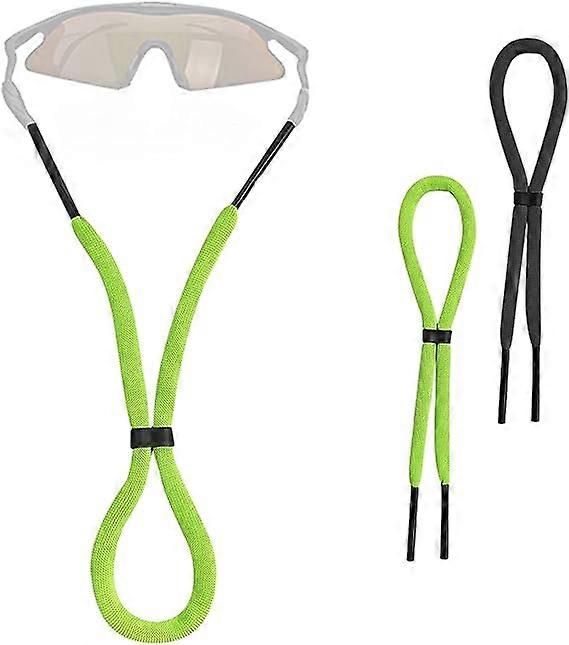 Two-piece goggle strap, anti-drop floating strap with non-slip adjustable goggle strap, suitable for water sports, swimming, beach, surfing and boats.