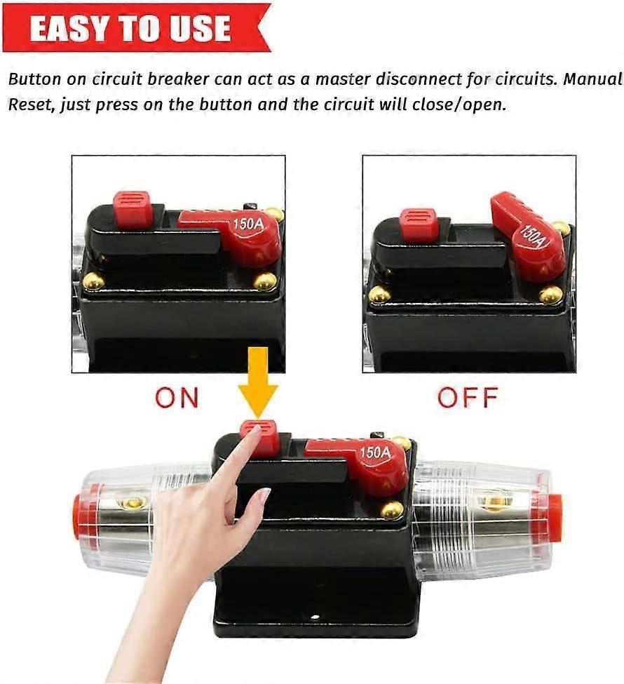 Bil sikring afbryder, Auto bil beskyttelse afbryder (80A)