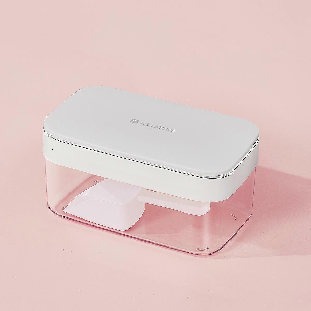 Round Ice Cube Tray with Storage Box Creative Quick Release Ice Cube Molds Party Bar Kitchen Square Container Cold Drink Set