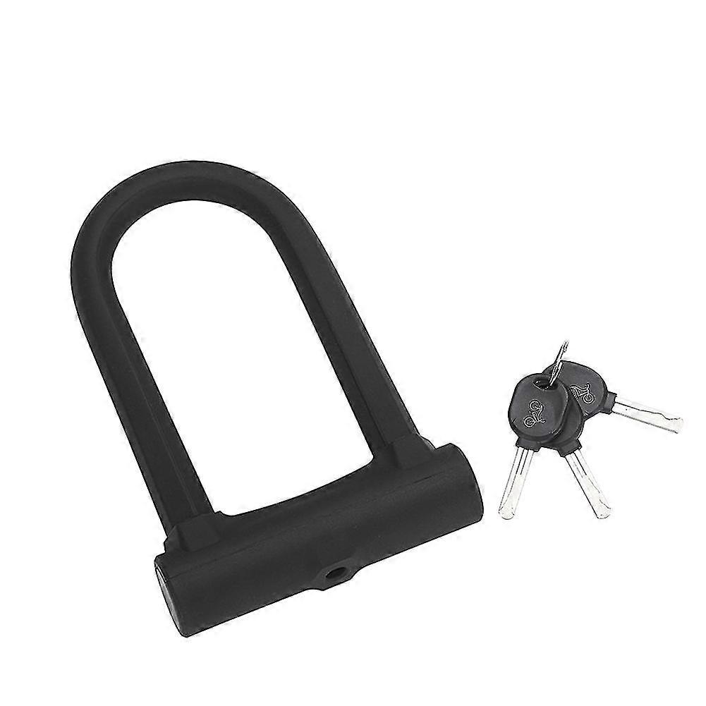 Bicycle Lock Silicone U-Shaped Electric Bicycle Lock Without Cable