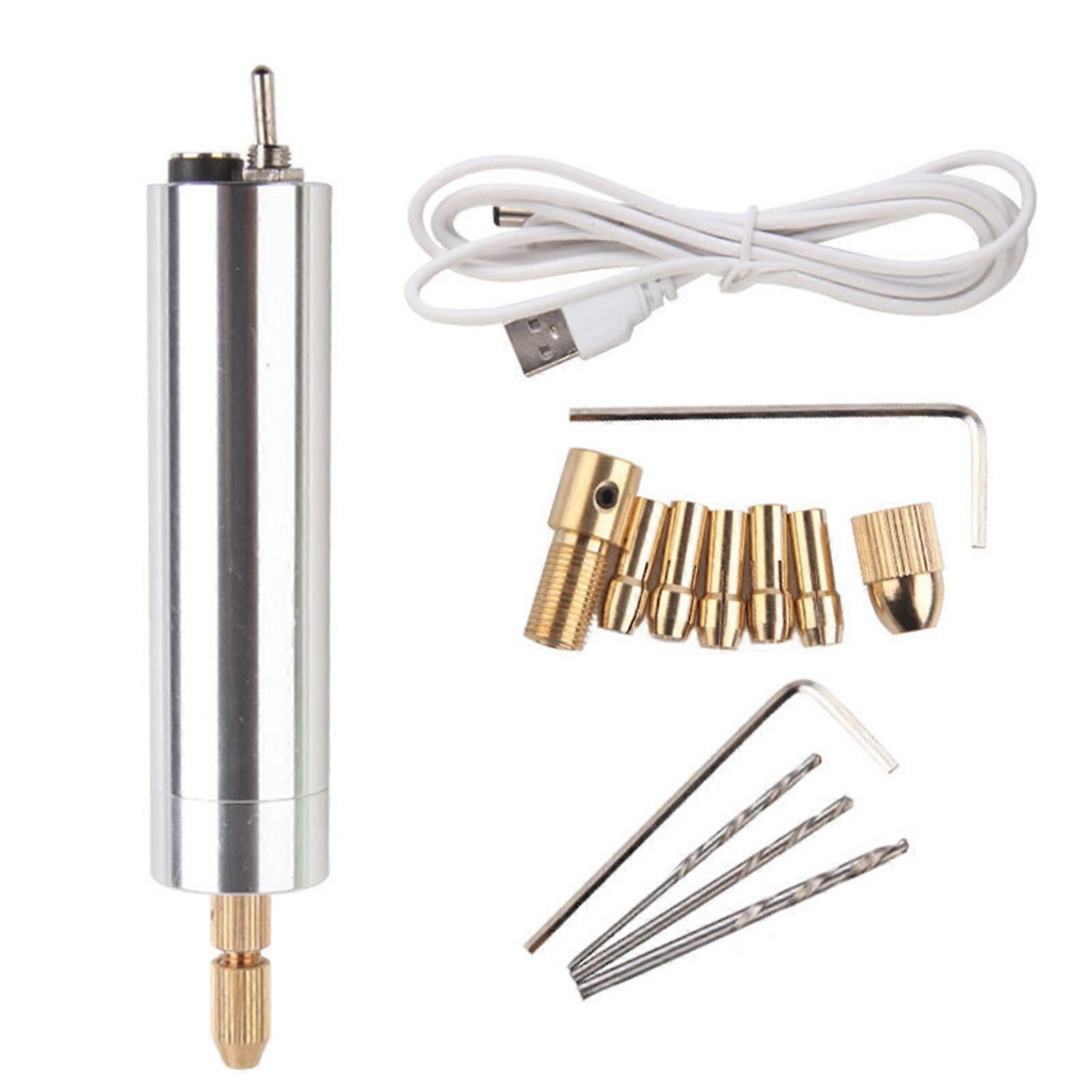 Portable Mini Hand Drill Sturdy Multi-purpose Compact Wide Applications Electric Grinder for Engraving