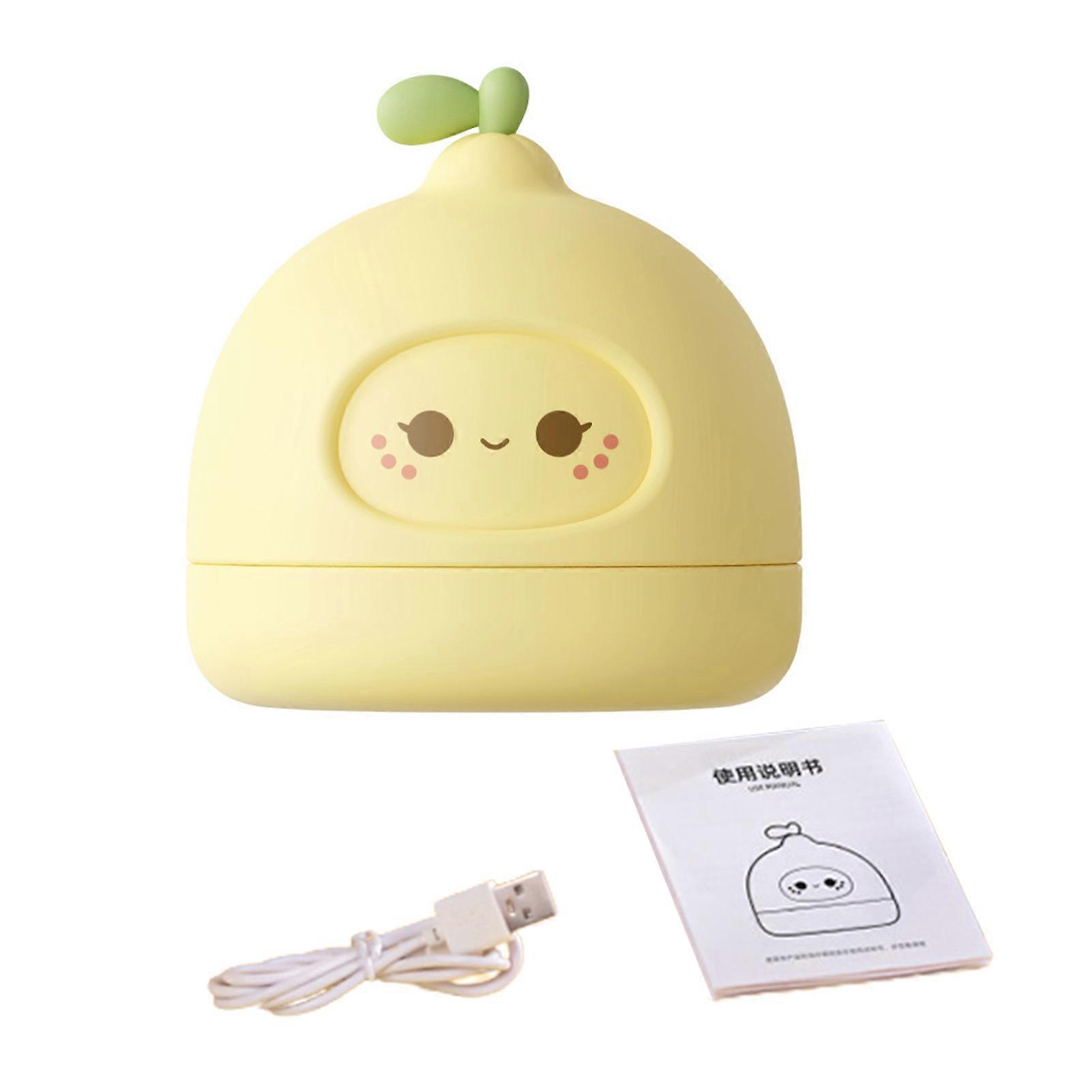 Cartoon Strawberry Night Lamp with Colorful Light Flicker Free Dimmable Touch Control Bedside Lamp Anti-Stress Toy QingHai