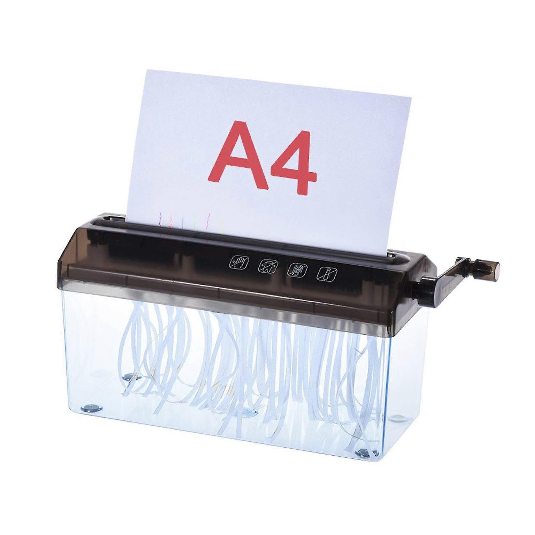 A4 9" Paper Shredder Shredded Paper Manual Hand Paper Shredder Document File Handmade
