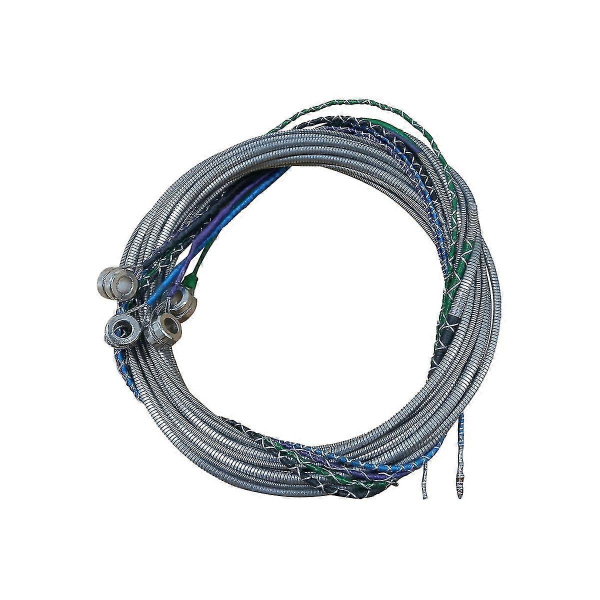 Cello String De Yin Bass Cello String Wire Steel Core Nickel Plated Ball End Alloy Winding Guitar Accessories(4pcs)