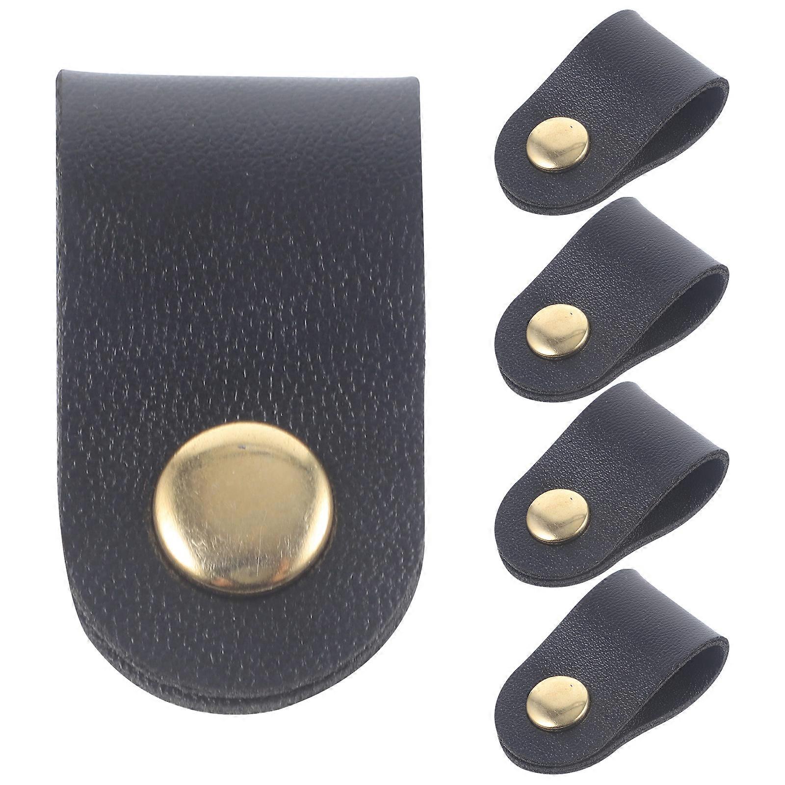 5pcs Cable Organizer Cable Winder Computer Cable Tie Strap Cord Fixing Strap