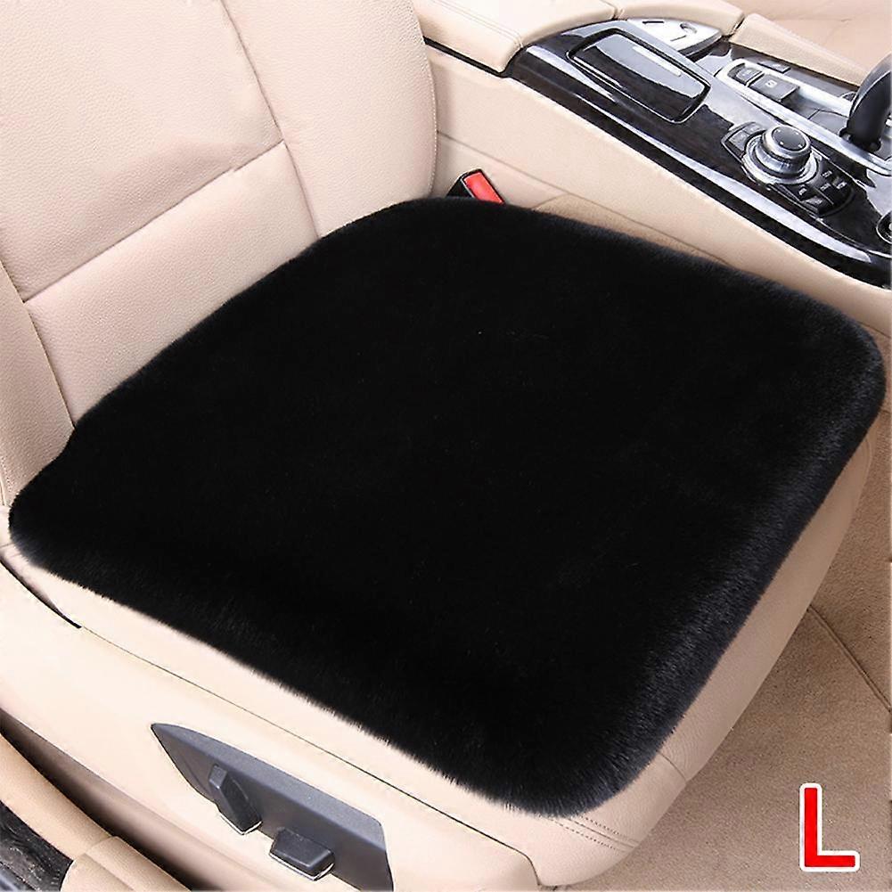 Thickened Plush Car Seat Cushion Warm Cushion Winter Easy to Clean and Mainta