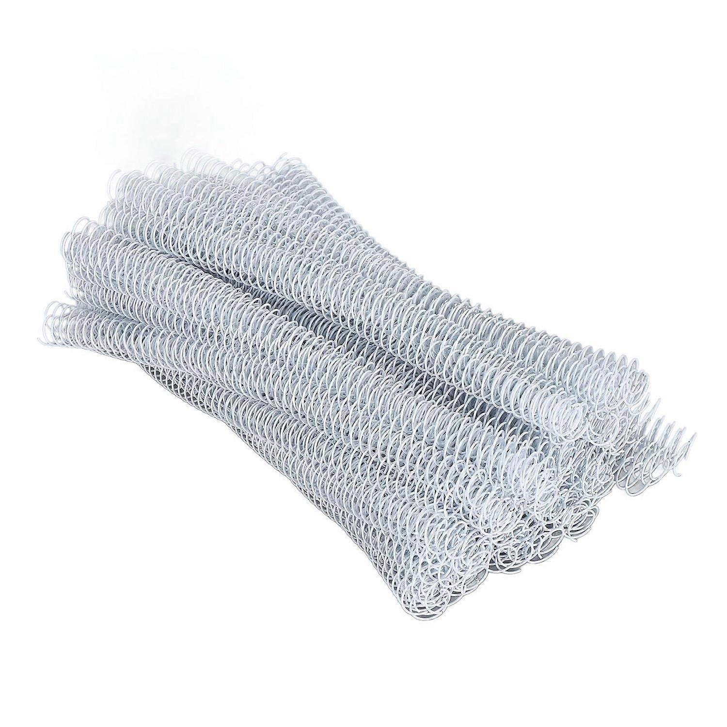 100PCS Spiral Binding Spines 48 Loops 4:1 Pitch Single Wire A4 Paper Binding Coils 16mm Diameter 140