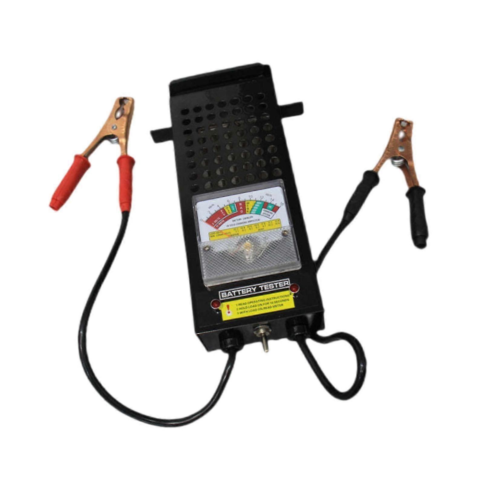 Autobatterie-Lasttester 6 V 8 V 12 V für Motorräder mit Krokodilklemmen