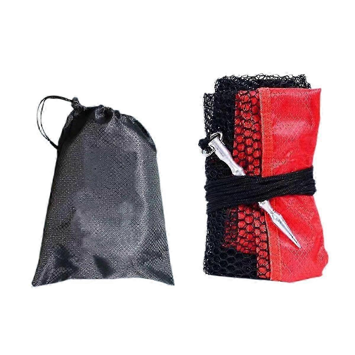 Fishing Net Invisible Foldable Underwater Fishing Net Thickened Drawstring Ground Plug Net Pocket