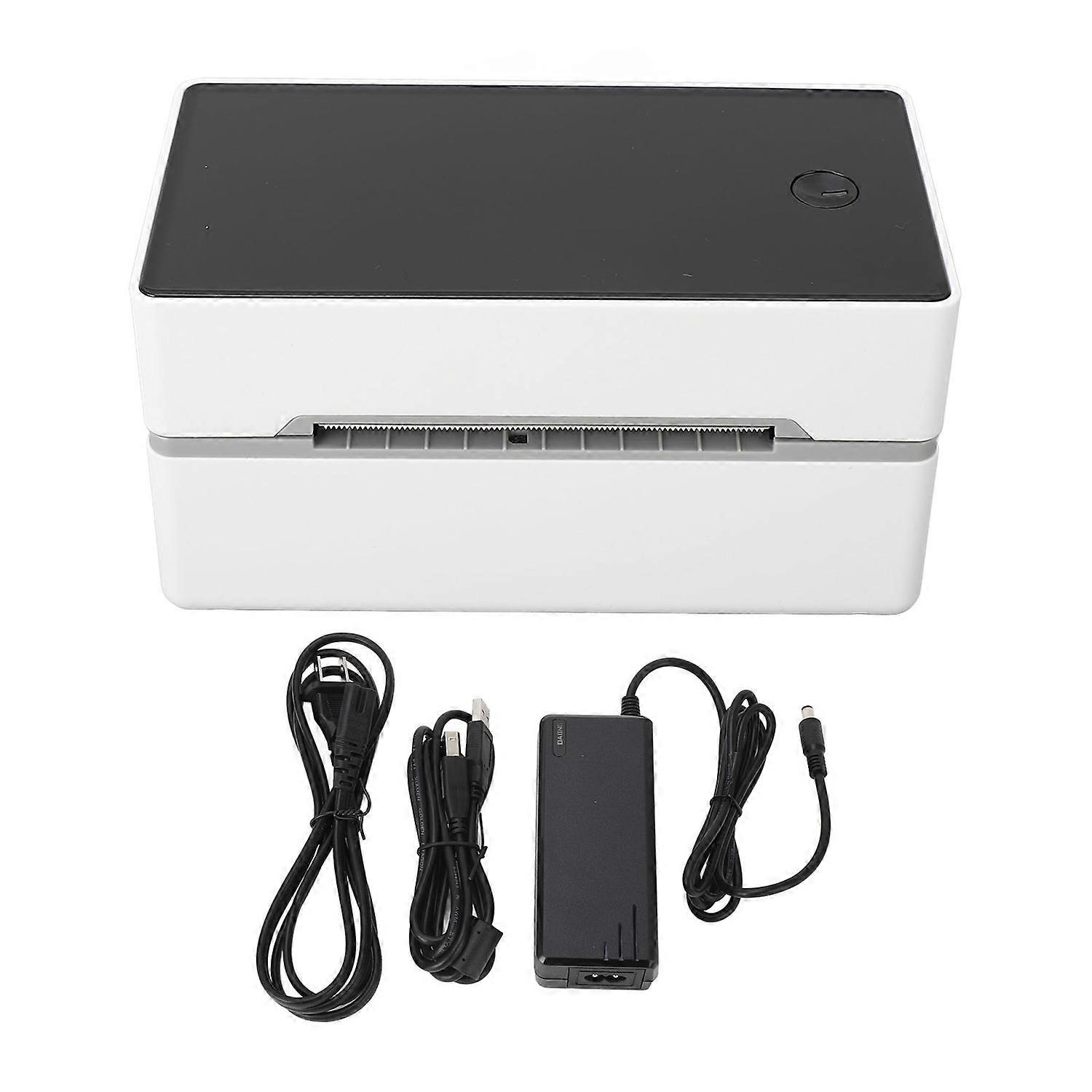 Thermal Label Printer Mobile Bluetooth Printing Machine for Barcode Self Adhesive Sticker 100‑240V
