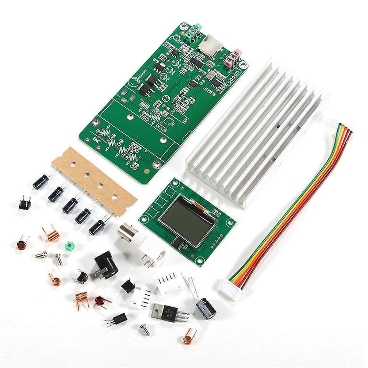 15W FM Stereo Phase Locked FM Transmitter Transmitter Radio PLL Digital Frequency KITS + LCD Digita