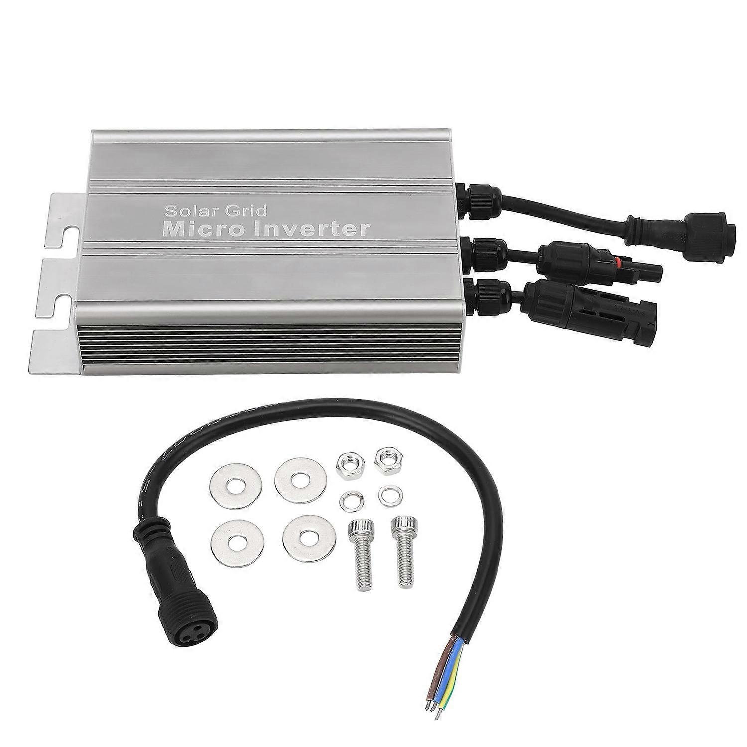 AC230V Solar Grid Tie Micro Inverter MPPT Aluminum Alloy Waterproof Automatic Pure Sine Wave Inverte