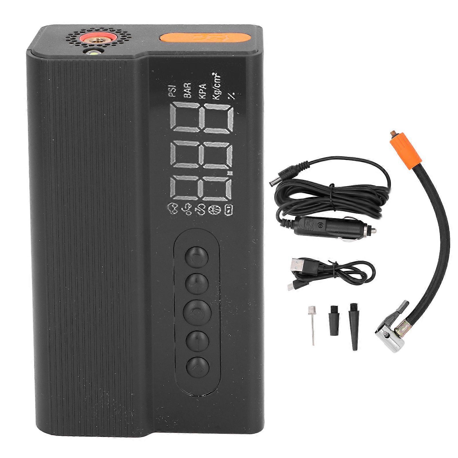 Tire Inflator Wired and Cordless Tire Inflator Portable Digital Display Car Air Compressor
