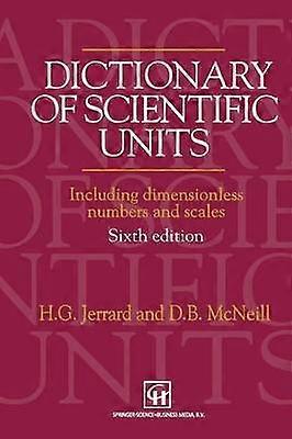 Dictionary of Scientific Units