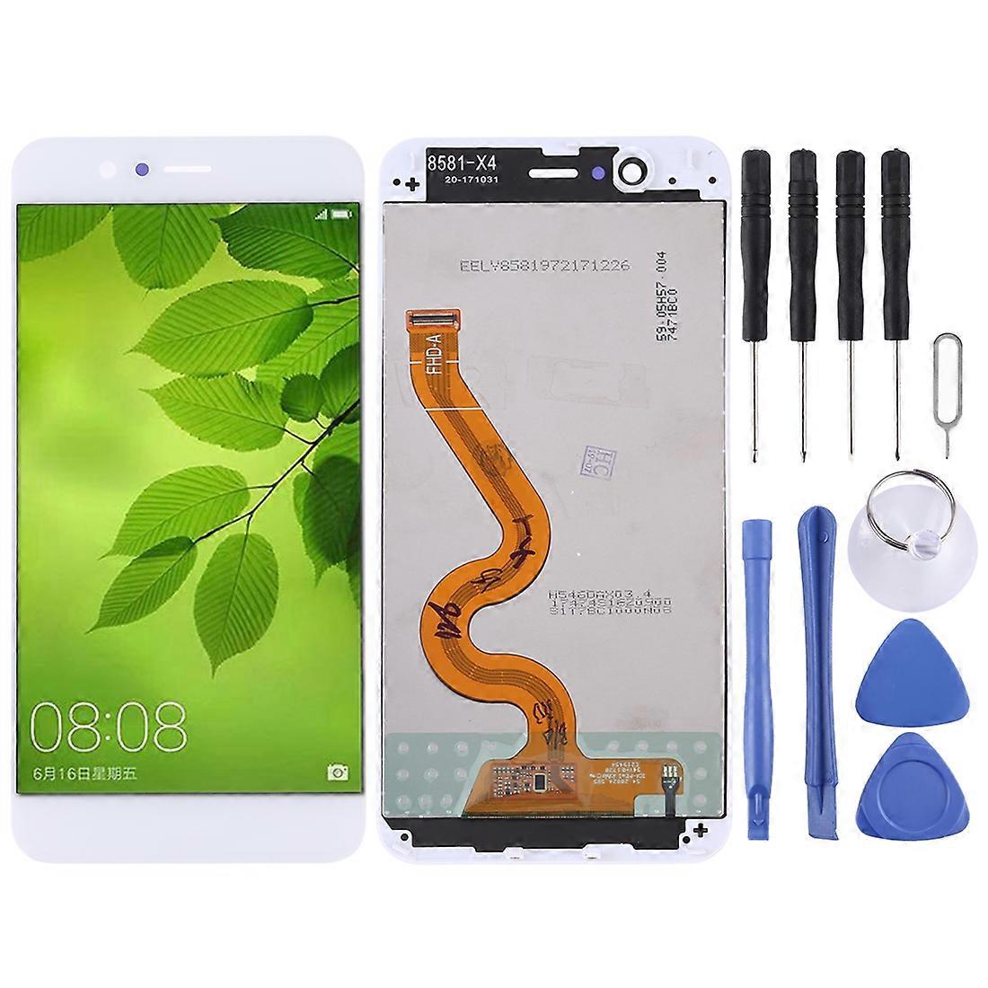 Écran LCD OEM pour Huawei Nova 2 Plus Numériseur Assemblage complet avec cadre (Blanc)