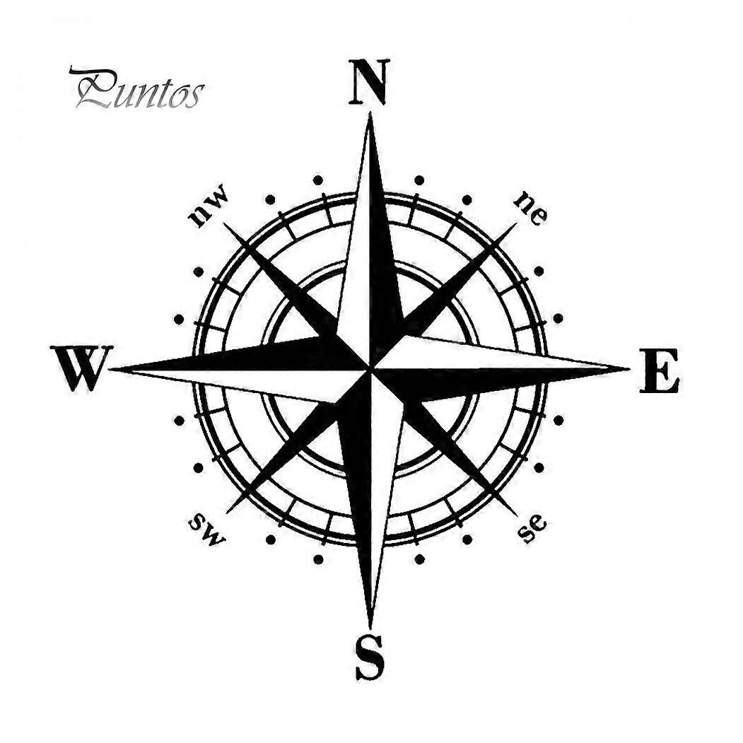 Car life qualitative NSWE Compass Motorcycle Car-Styling Vehicle Body Window Decals Sticker