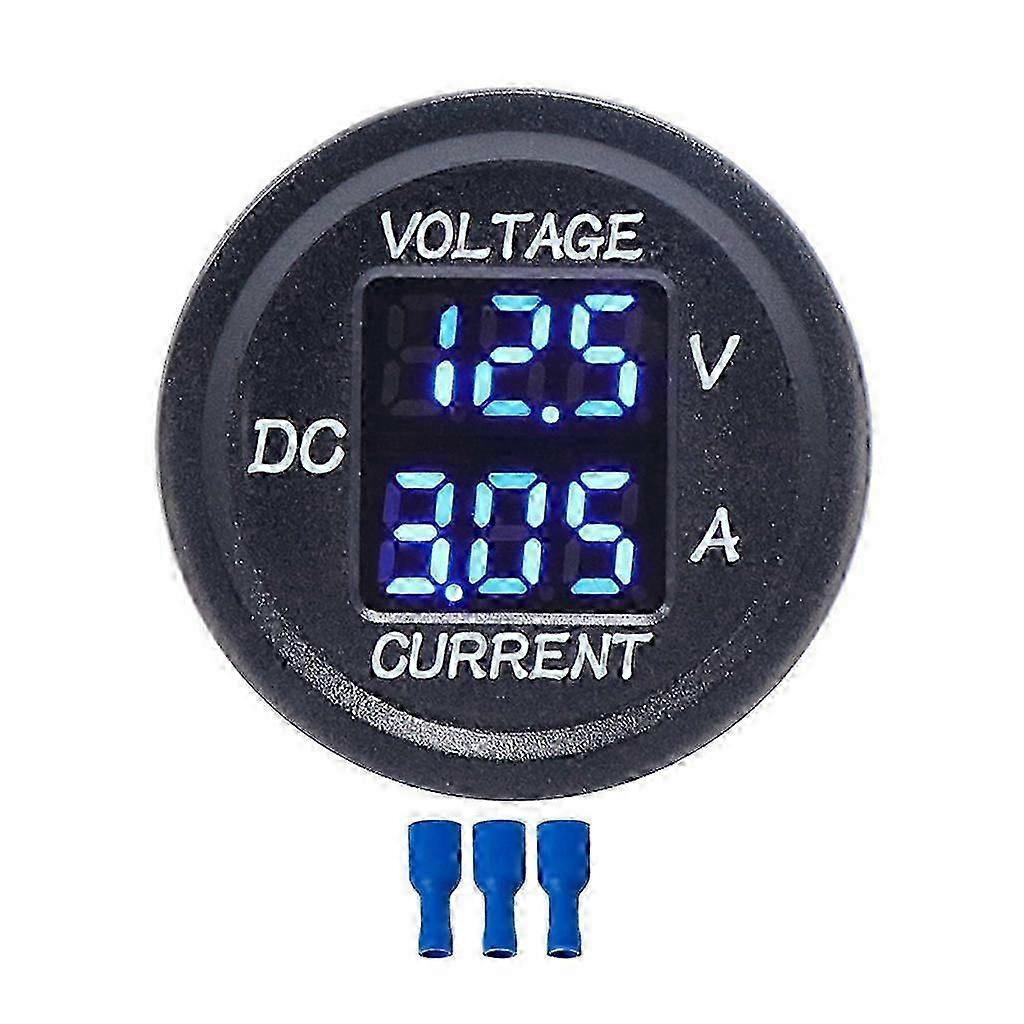 Digital Voltmeter Ammeter Voltage Current Meter LED Display For E-Bike Motorbike