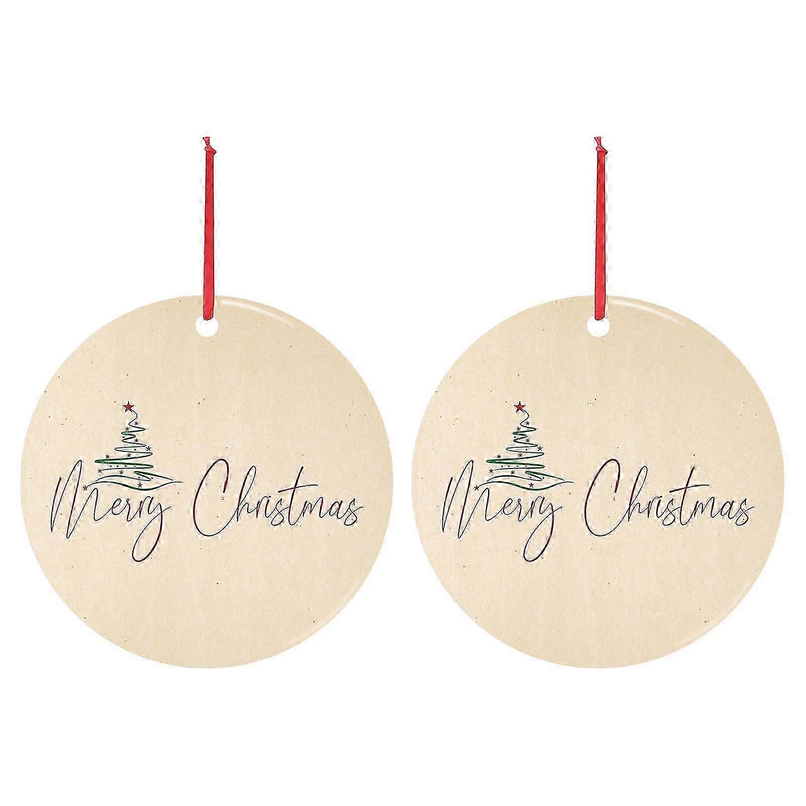 تخصيص الزينة على شكل الحلي المعلقة لتزيين عيد الميلاد