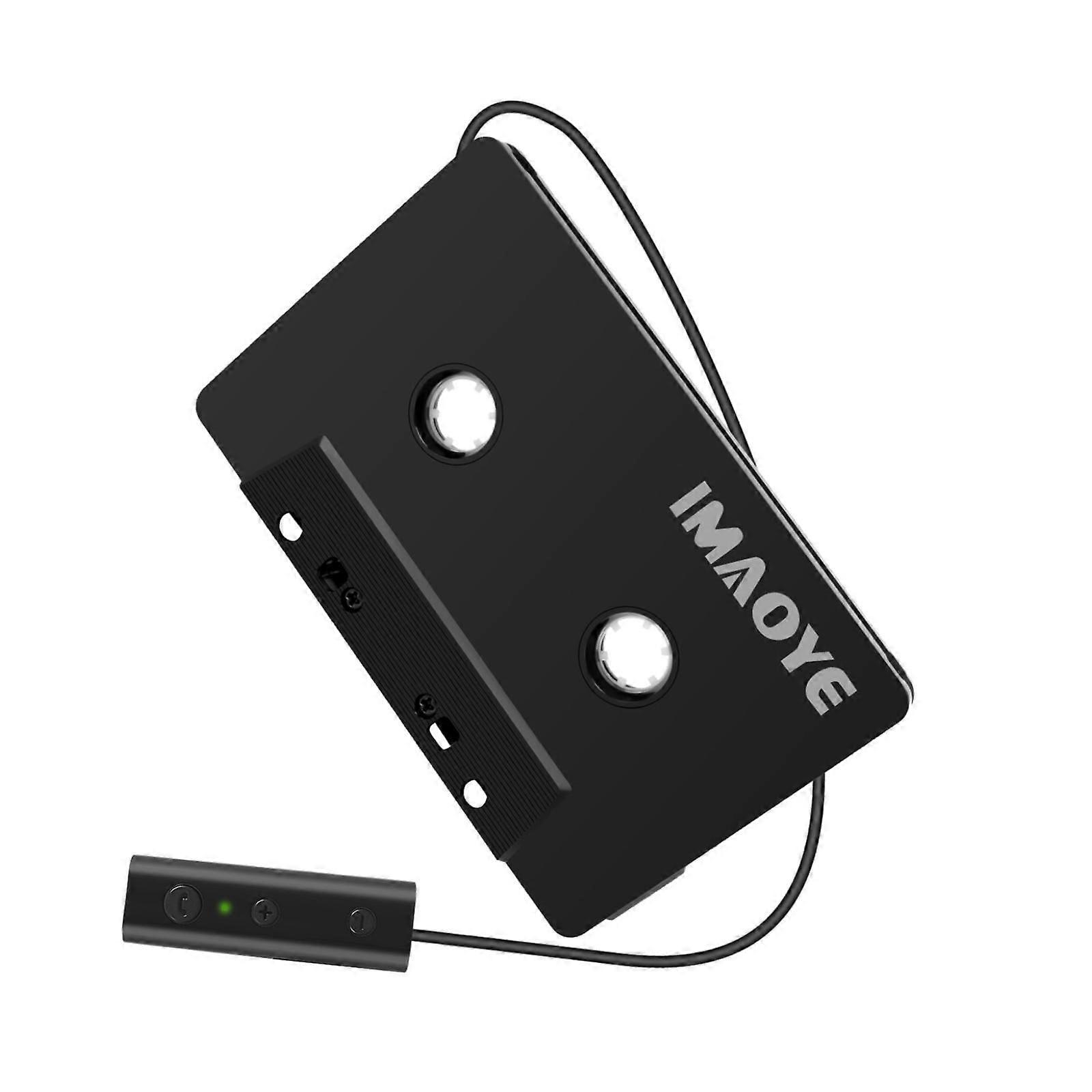 Bt Cassette Adapter Audio Convert Practical Plug and Play Tape Player
