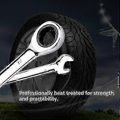 Inner Hexagon Wrench Open Spanner Ratchet Wrench Cr-v72 16mm