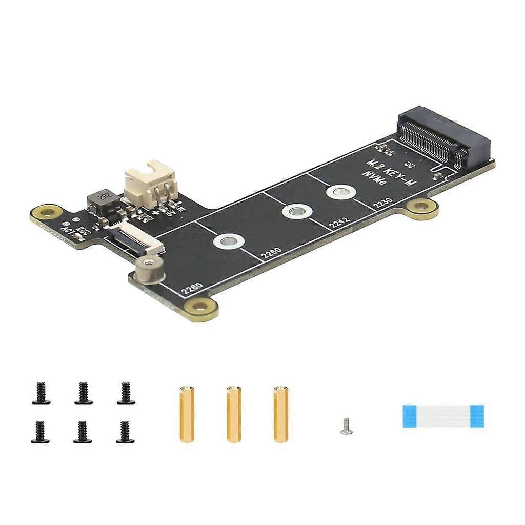 Scheda PCIe X1001 per Pi 5 Boost Trasferimento dati veloce ed efficiente