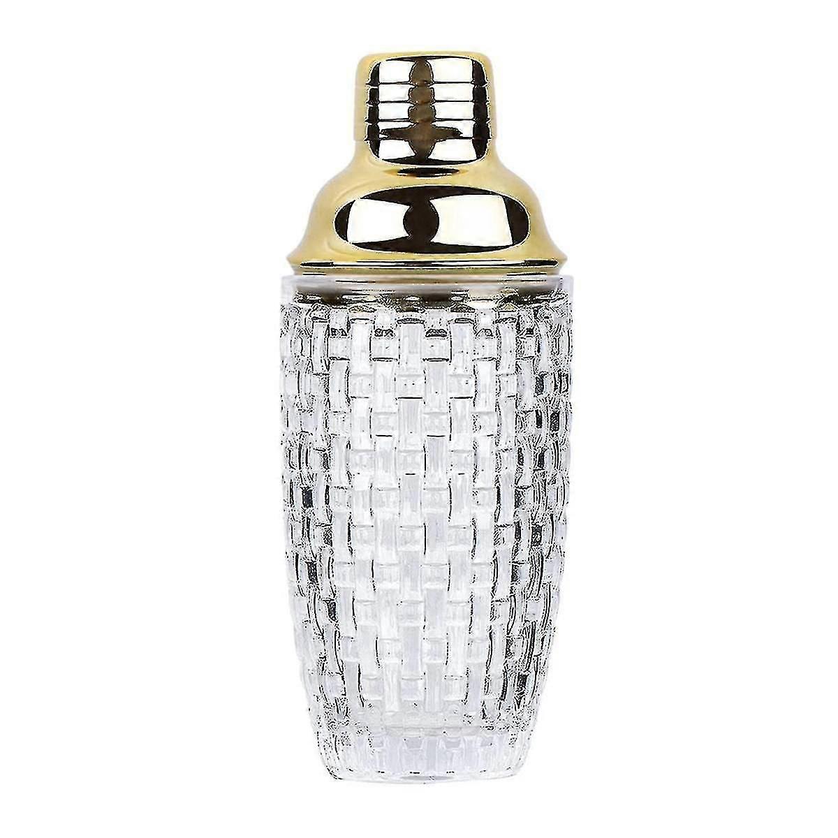 13オンス ガラスカクテルシェーカーセット - カクテル用ガラスシェーカー、ドリンクシェーカーカクテル、カクテルシェーカー