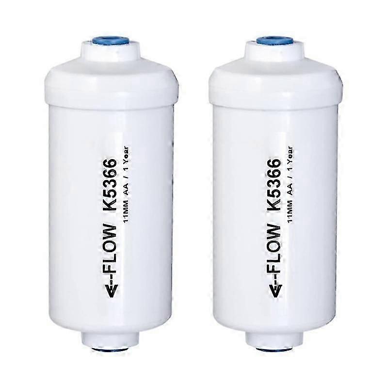 2 Pcs Replacement Fluoride Water Filter K5366 Compatible With Water Filtering System Purification E
