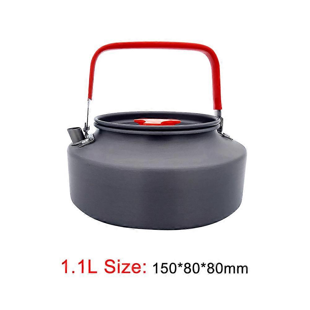 Portable Aluminum Alloy Outdoor Kettle Bottle Corrosion Resistance Easy Carrying Compact Practical Cookware Camping Cook Kettle Pot