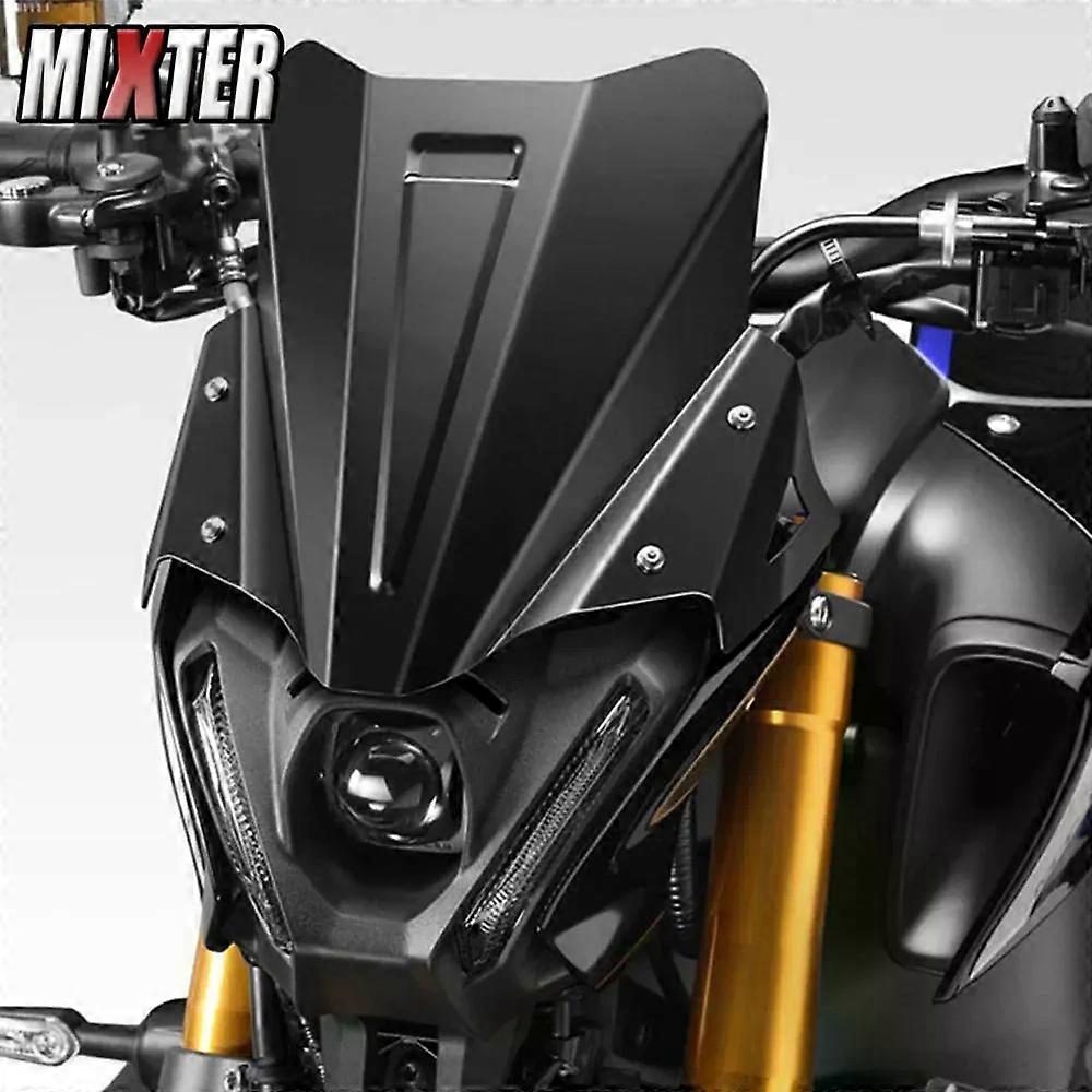 Motorcycle Aluminum Warrior Touring Sports Windscreen Windshield Deflector compatible for MT-09 MT09 2021 2022 MT 09 FZ09 FZ-09 MAXP