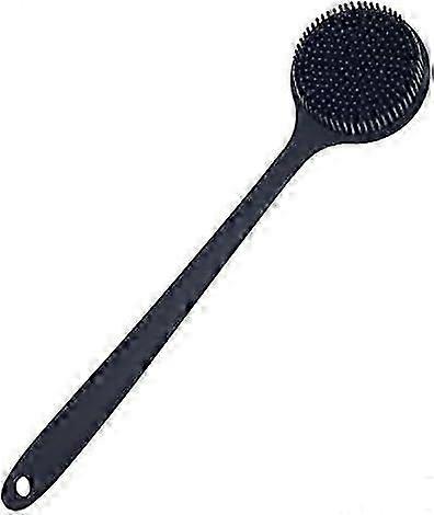 Back Scrubber for Shower Soft Silicone Bath Body Brush with Long Handle-Yvan