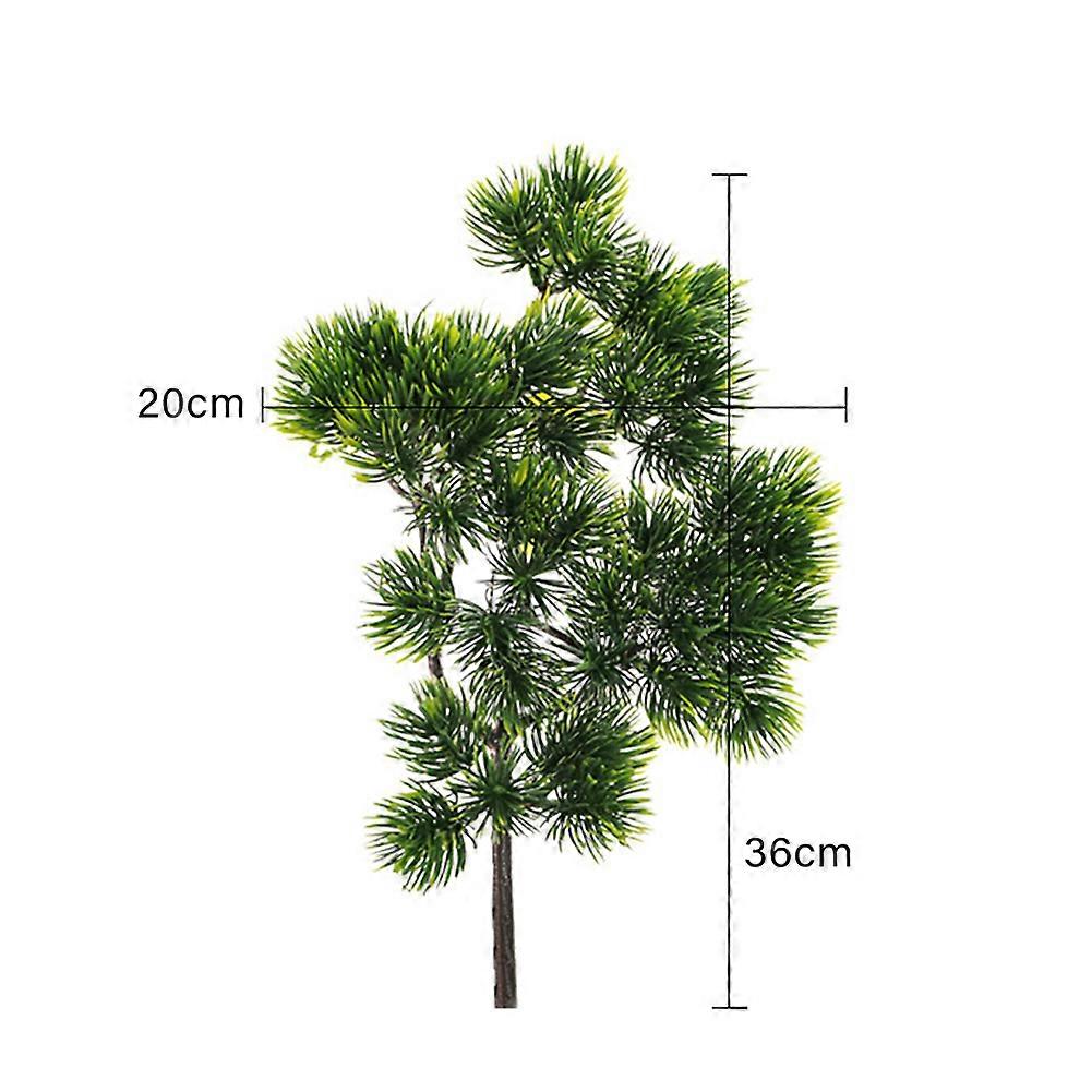 Simulation Pine Branches and Leaves Pine Needles Cypress Decorative Tree Leaves Artificial Pine Foliage for Home Garden Decor