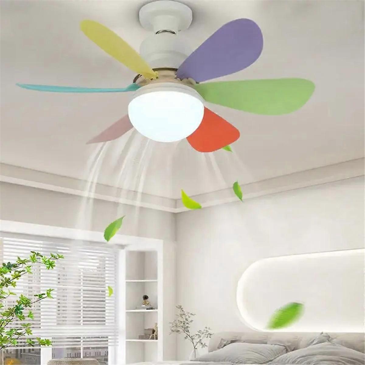 Ceiling Fans with Lights E27/26 Socket Screw in Ceiling Fan Socket Fan Light Ceiling Fans with Light