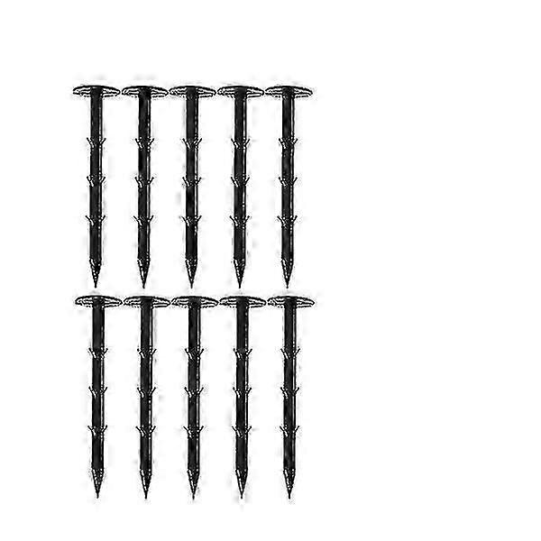 10 Adet Pp Bahçe Kazıkları Ağır Hizmet Tipi Hafif Çadır Mandalları Kamp Yürüyüş Kanopi Bahçe Gezisi Yüksek Kalite İçin