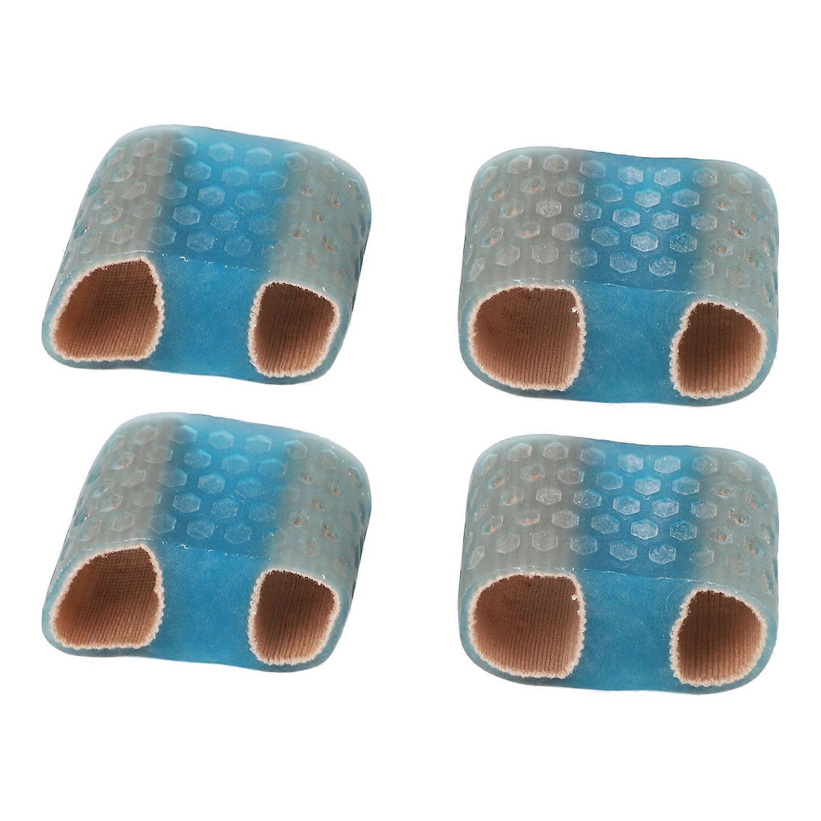 4pcs Bunions Toe Separators Prevent Overlapping Reduce Discomfort 2 Loops Hallux Valgus Corrector L 