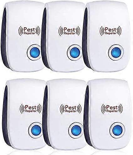 6pcs Mosquito Repellent - Blue Light - US Plug