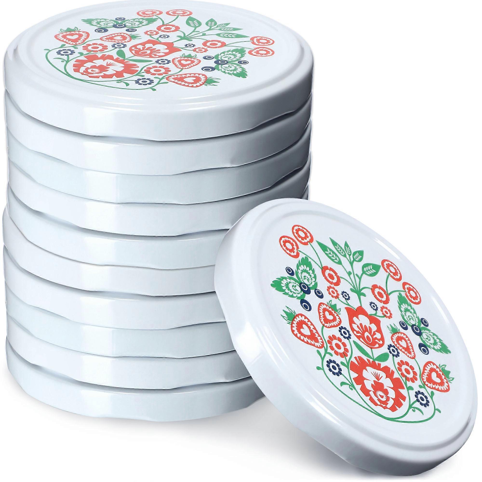 KADAX 10x Tapas de tarro fi 66 Tapas de tarros Tapas conservas