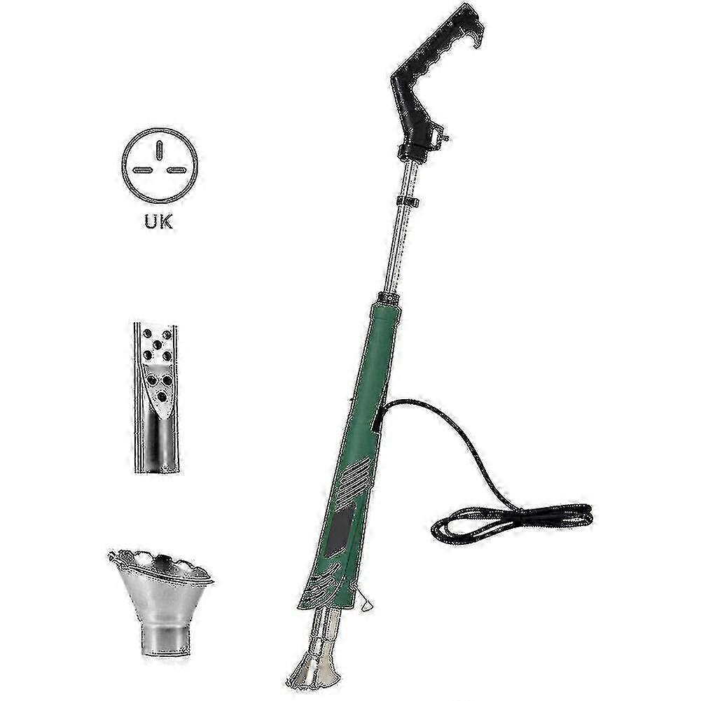 2000w Electric Weed Burning Killer Wand Tool No Gas Eco Friendly Hot Air Blaster Torch Boris