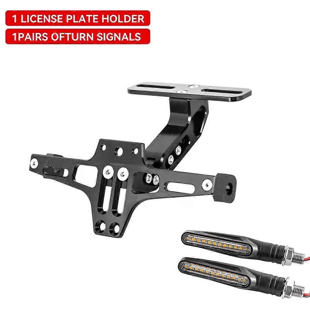 For Yamaha YZF R1 R3 R6 R125 R25 TTR RSZ CBR600 YZF600 MT 03 25 Motorcycle Rear License Plate Mount Holder and Turn Signal Light