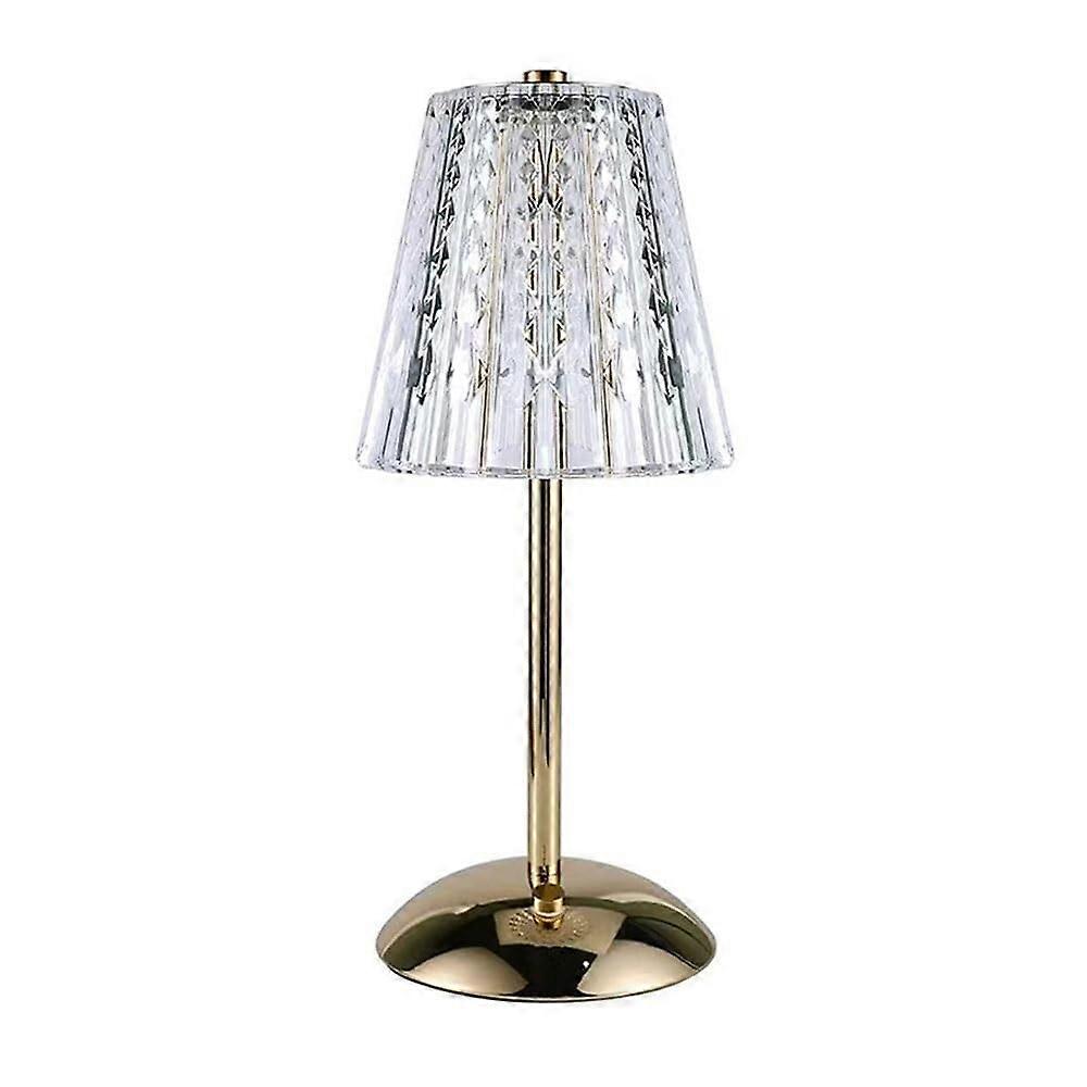 Modern Decorative Desk Lamp - LED Table Lamp with Acrylic Lampshade for Bedroom and Hotel Use, Stylish Design, Warm White Light