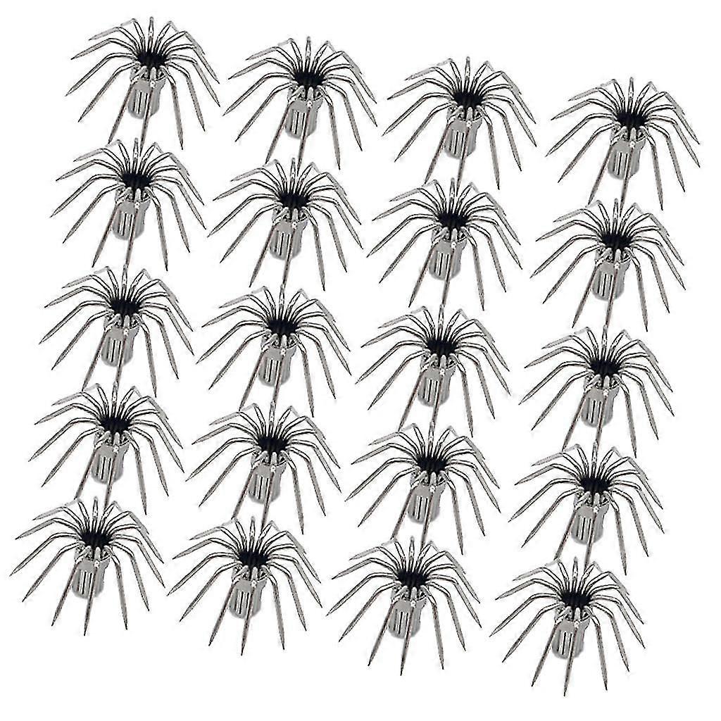 20pcs 12points 14points Shrimp Nickel Squid Hooks A