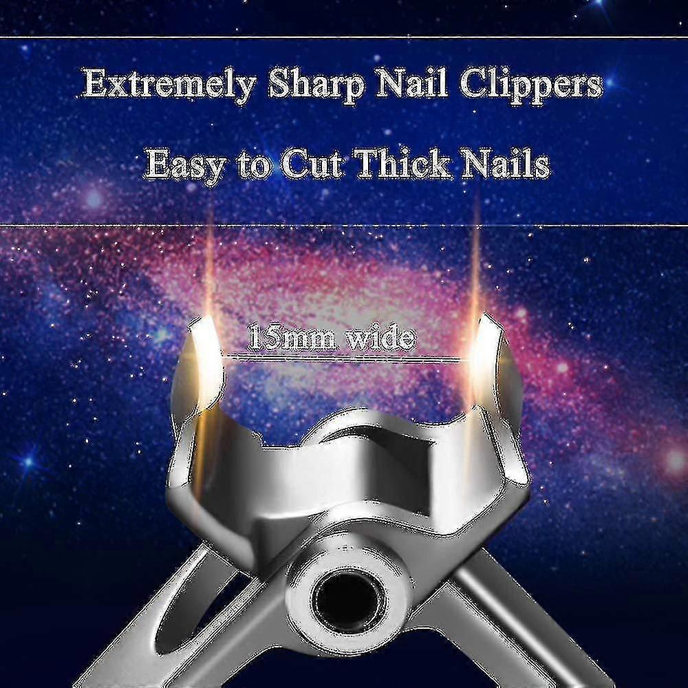 Nail Clippers For Thick Nails-silver