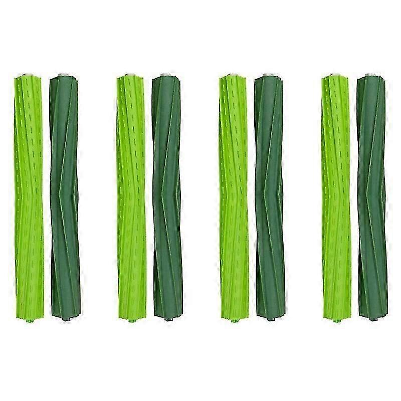 4 Set S9 Replacement Rubber Brushes for IRobot Roomba S9 S9+ S9 Plus