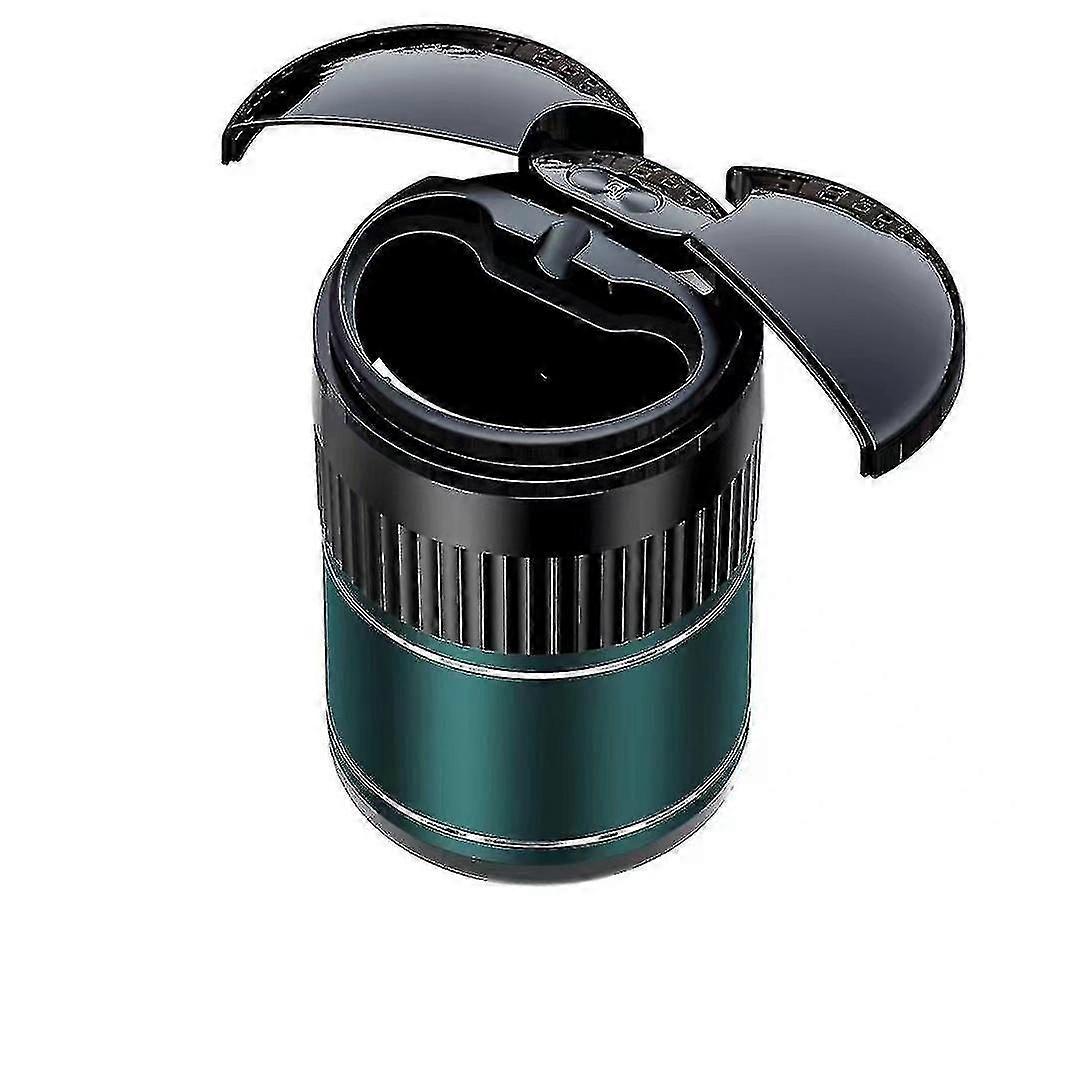 Car Ashtray With Lid Automatic Induction Touch Infrared Metal Smart Ashtray