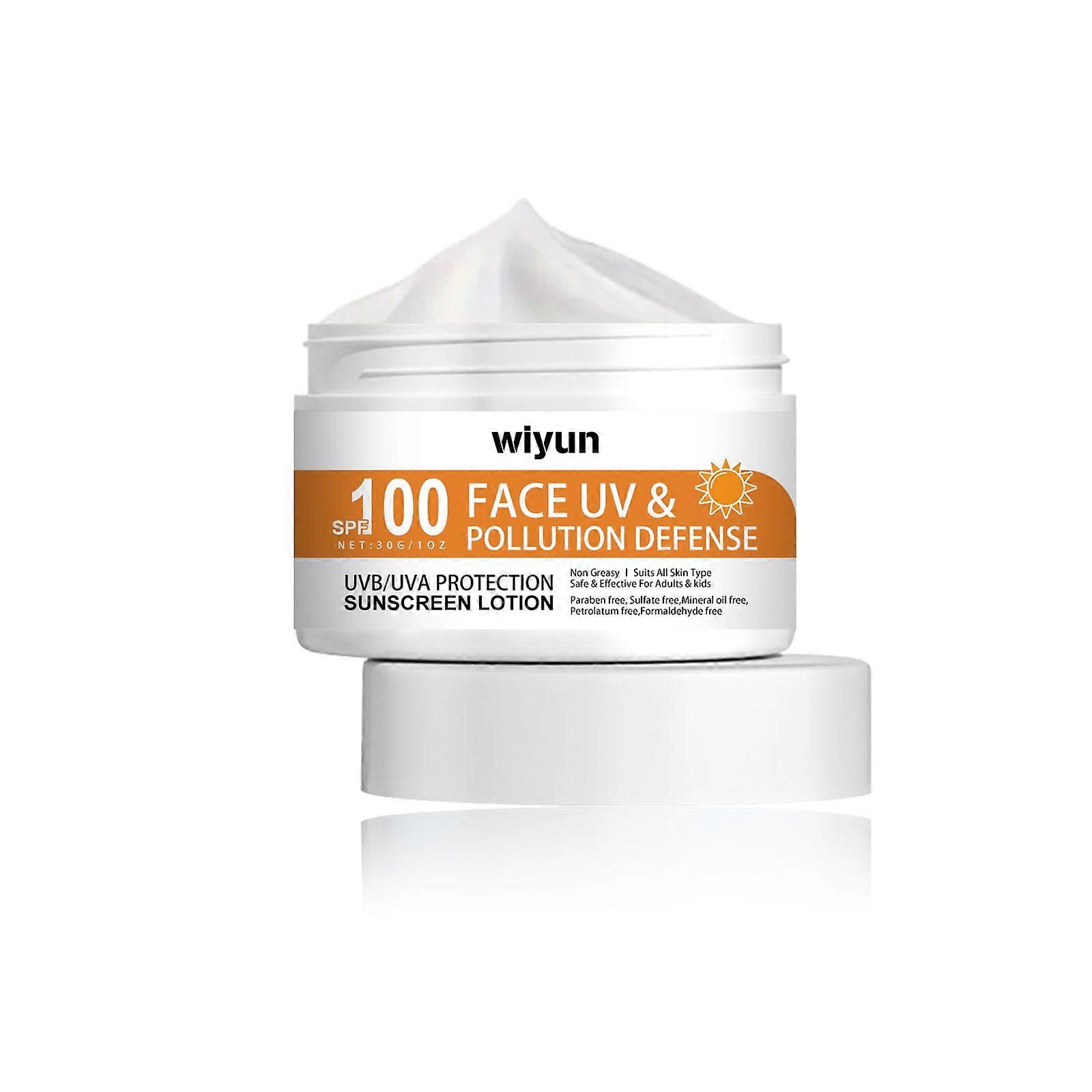 2025 Dernier Modèle Wiyun Crème Protectrice Douce Extérieur Isolation UV Non Collant