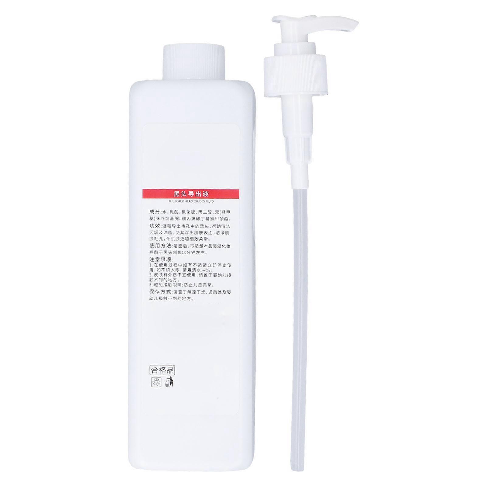 Blackhead Remover Solution Deep Cleansing Blackhead Export Liquid for Wet Compress 500ml